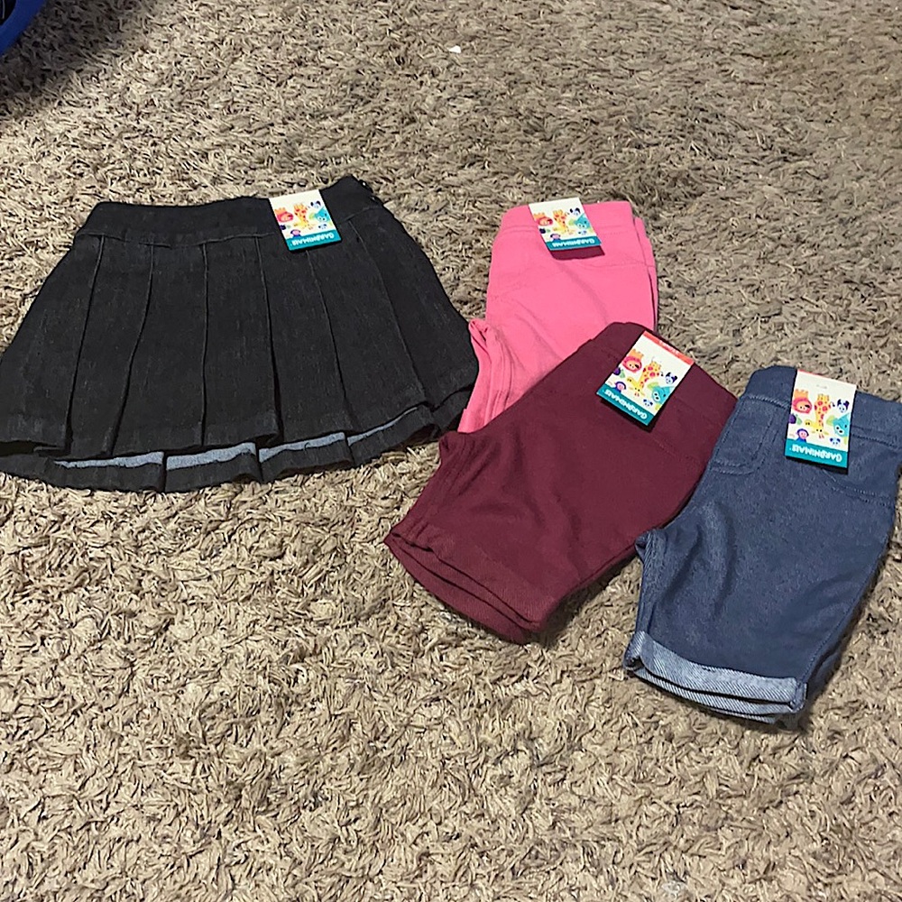 Girls shorts and skort